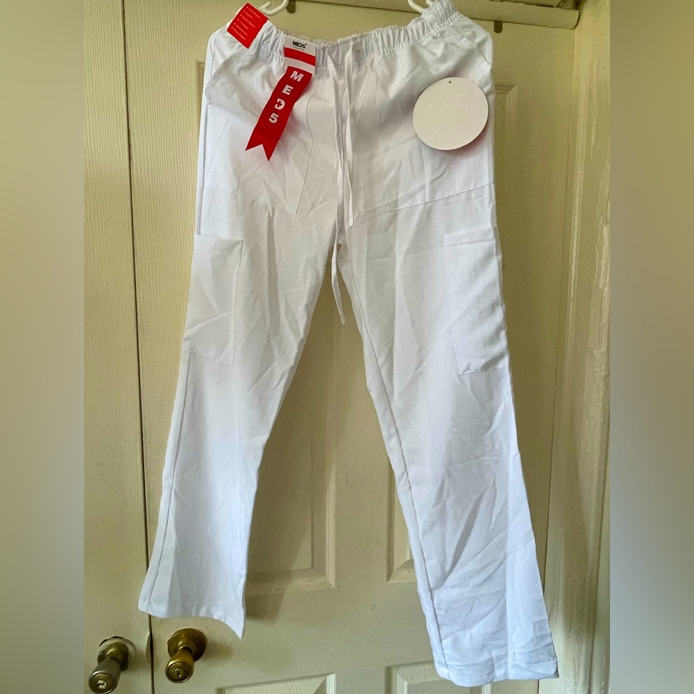 White Cargo pants